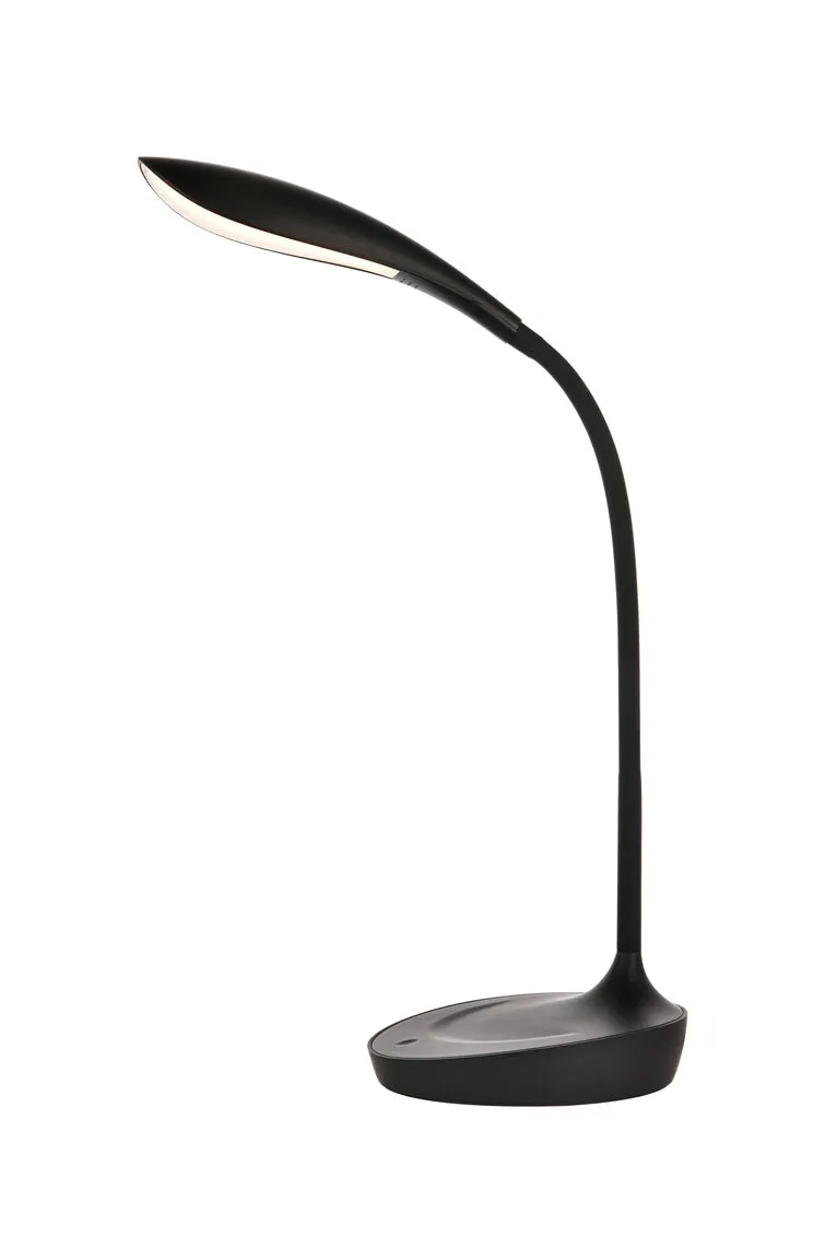 ZC121-LEDDS010 - Regency Decor: Illumen Collection 1-Light matte black Finish LED Desk Lamp