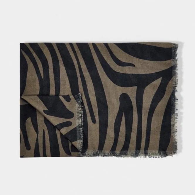 Zebra Printed Scarf KLS500