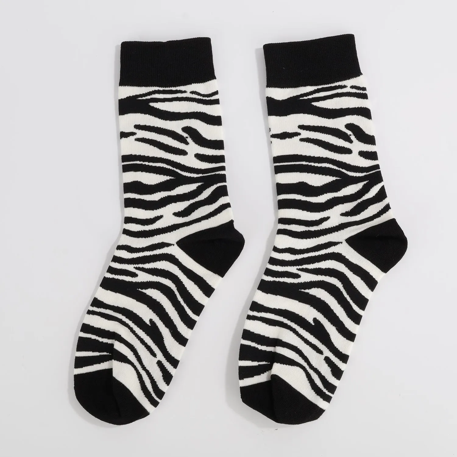 Zebra Stripe Socks