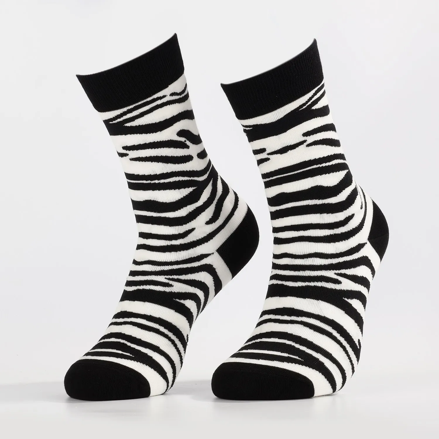 Zebra Stripe Socks