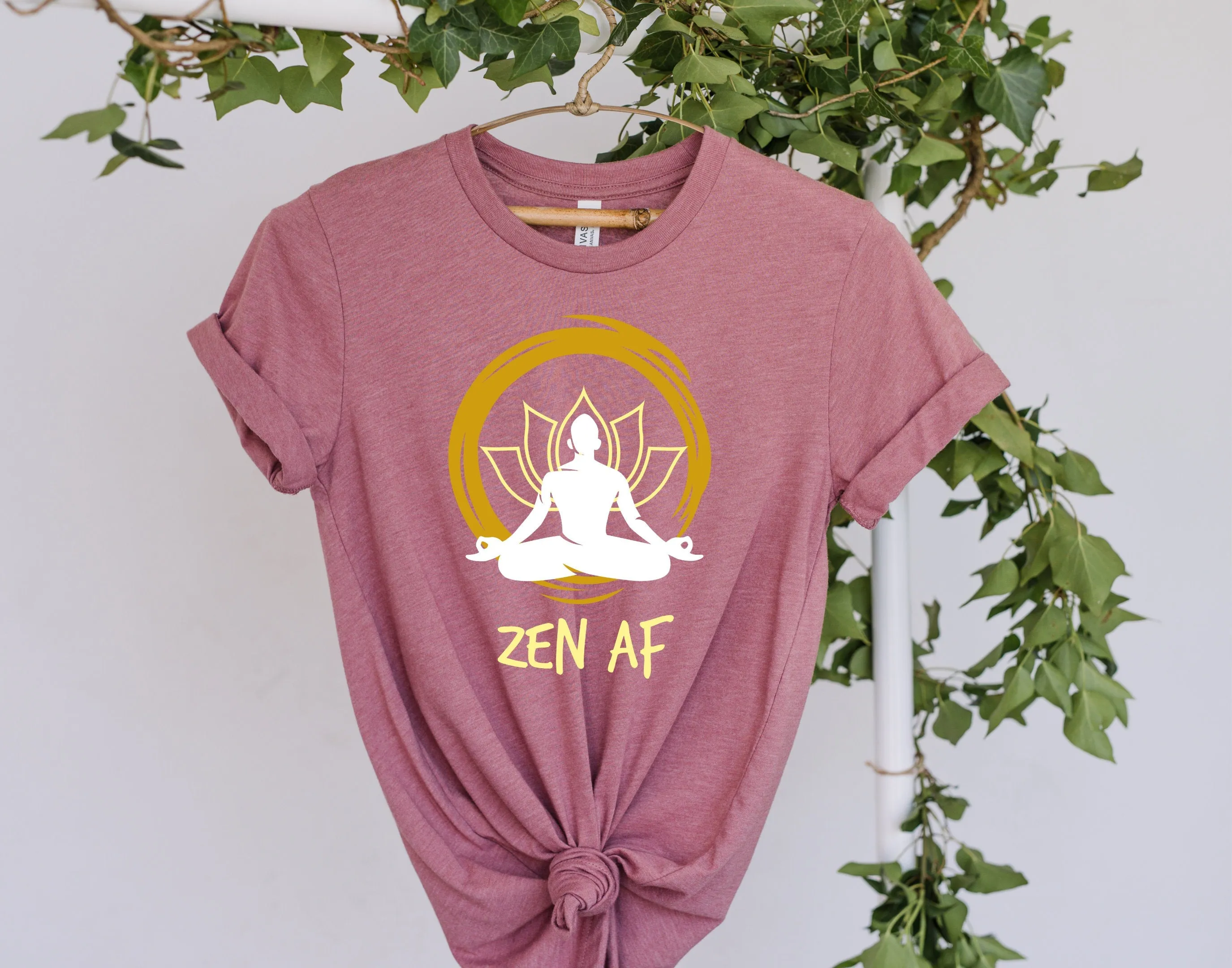 zen AF  T-Shirt, Yoga t SHIRT Meditation Shirt, Yoga Shirt, Yoga Lover Gift, Yoga Gift, Spiritual Shirt, buddhism,zen t  shirt