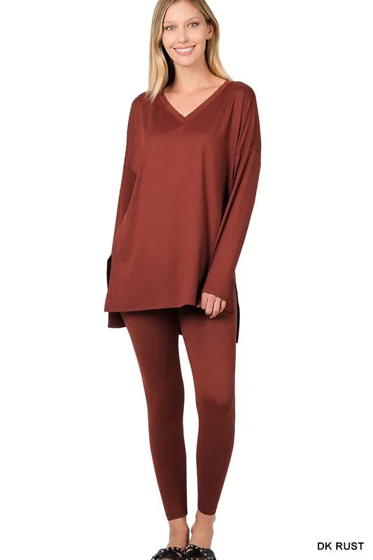 Zenana Buttery Loungewear Set