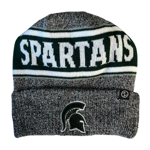 Zephyr Michigan State Spartans Gray Cuffed Beanie