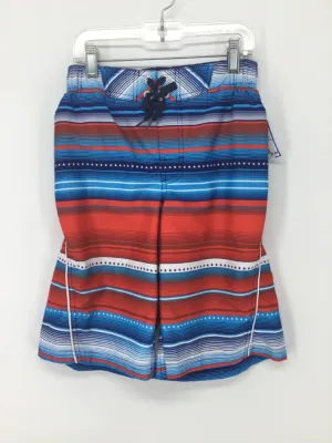 Zero Xposur Child Size 10 Red Stripe Swimwear - boys