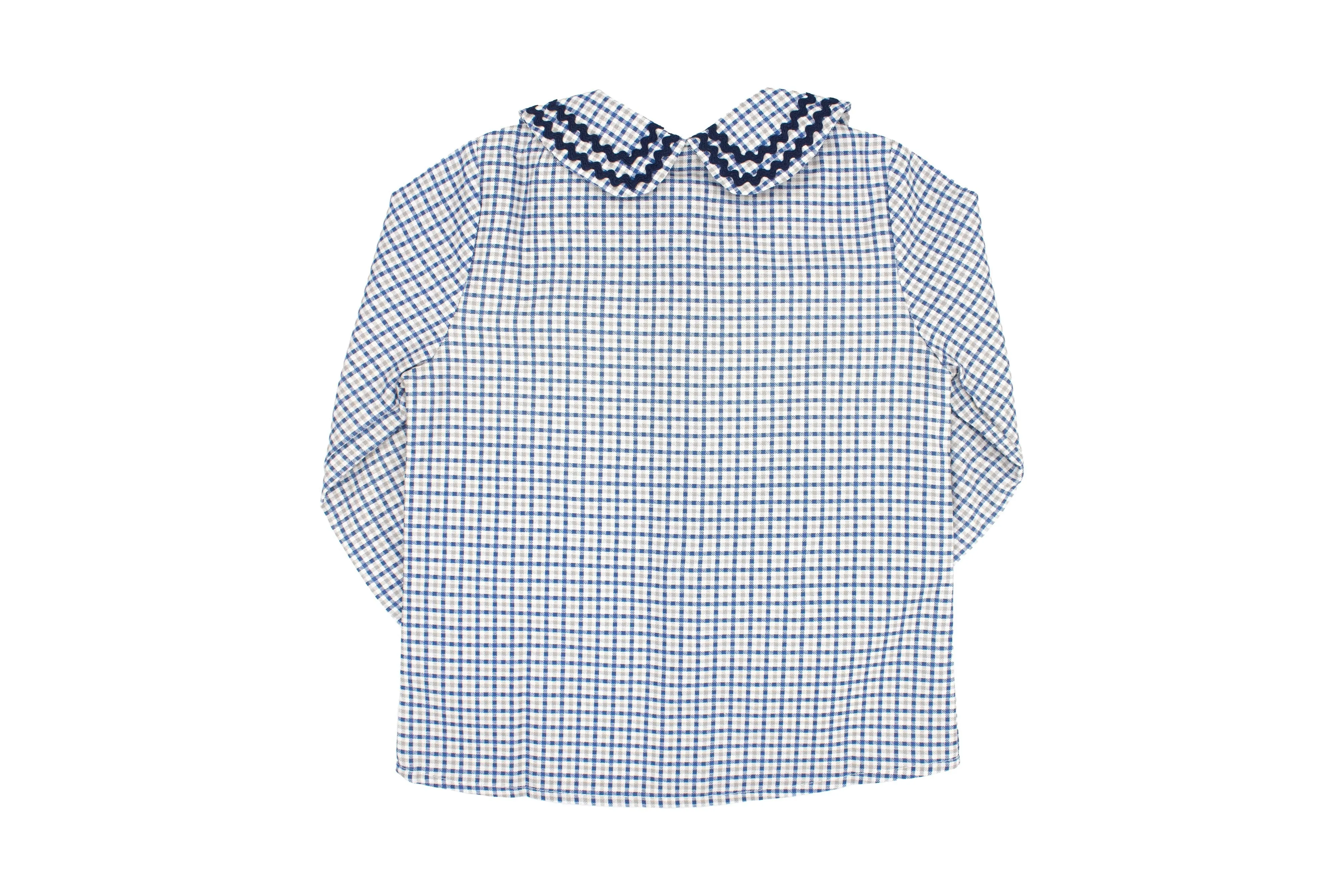 Zig Zag Blouse - Checks