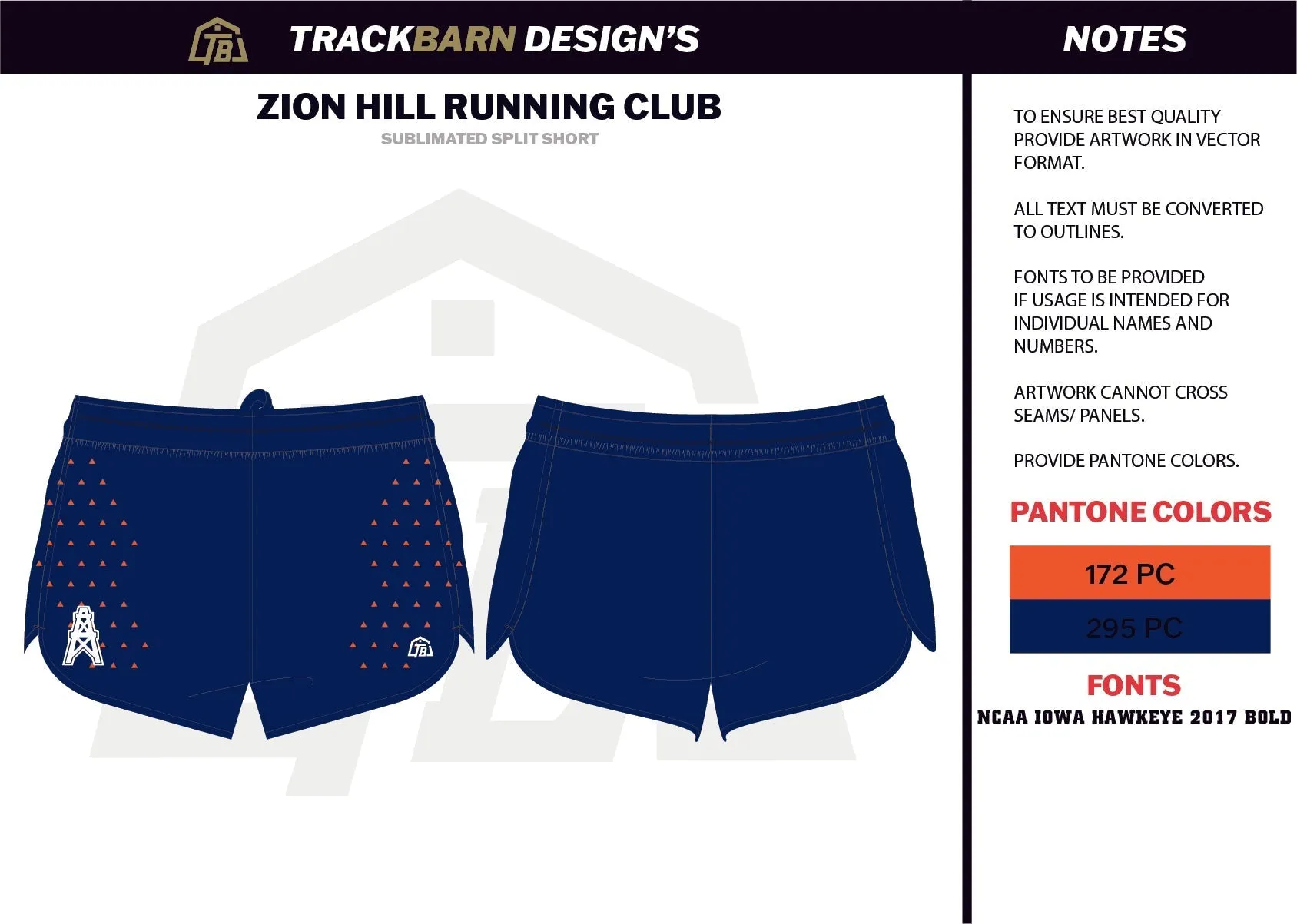 Zion-Hill- Womens Split Track Short