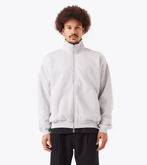 Zip Funnel Sweat Grey Marle