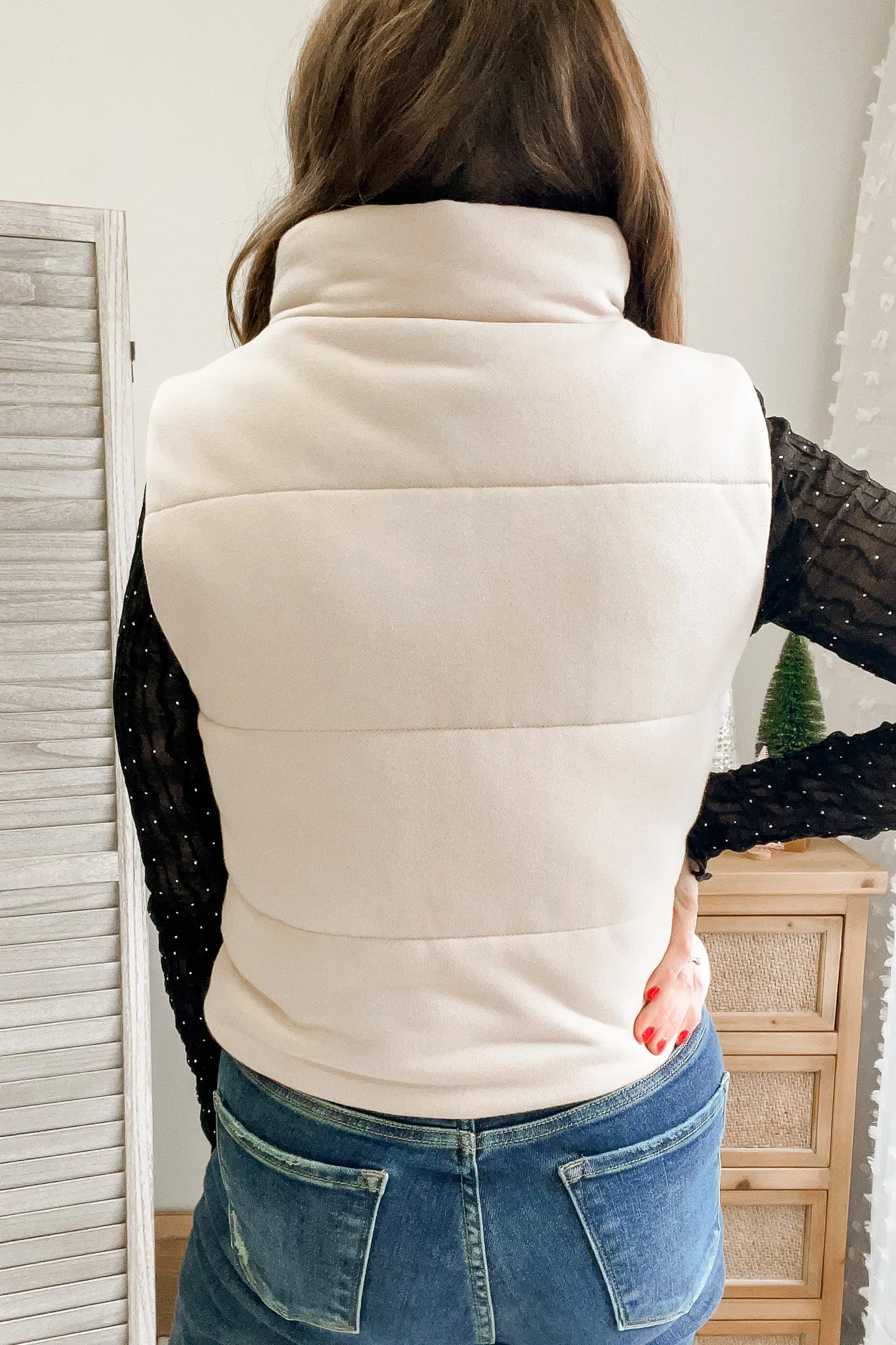 Zipper Puffer Vest