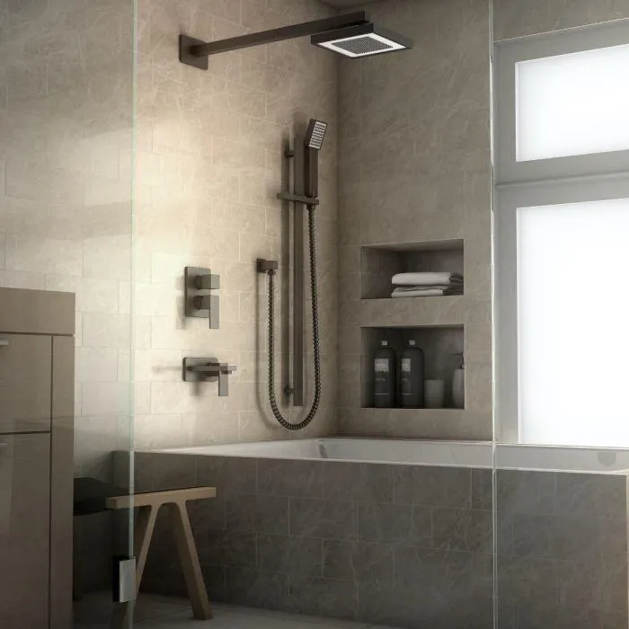 ZLINE Bliss Shower System In Electric Matte Black BLS-SHS-MB