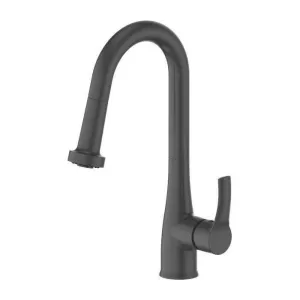 ZLINE Dali Kitchen Faucet in Electric Matte Black, DAL-KF-MB