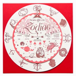 Zodiac spinner / volvelle