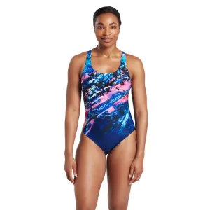 Zoggs Action Back Womens One Piece