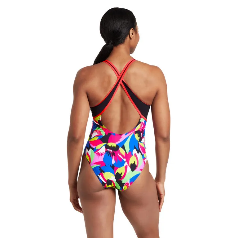 Zoggs Crossback Open Water Womens One Piece