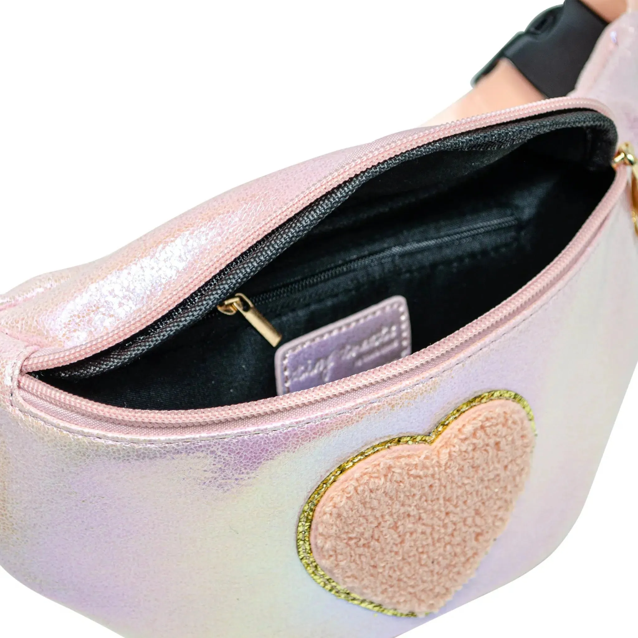 Zomi Gems - Sling Bag - Pink Shiny Heart