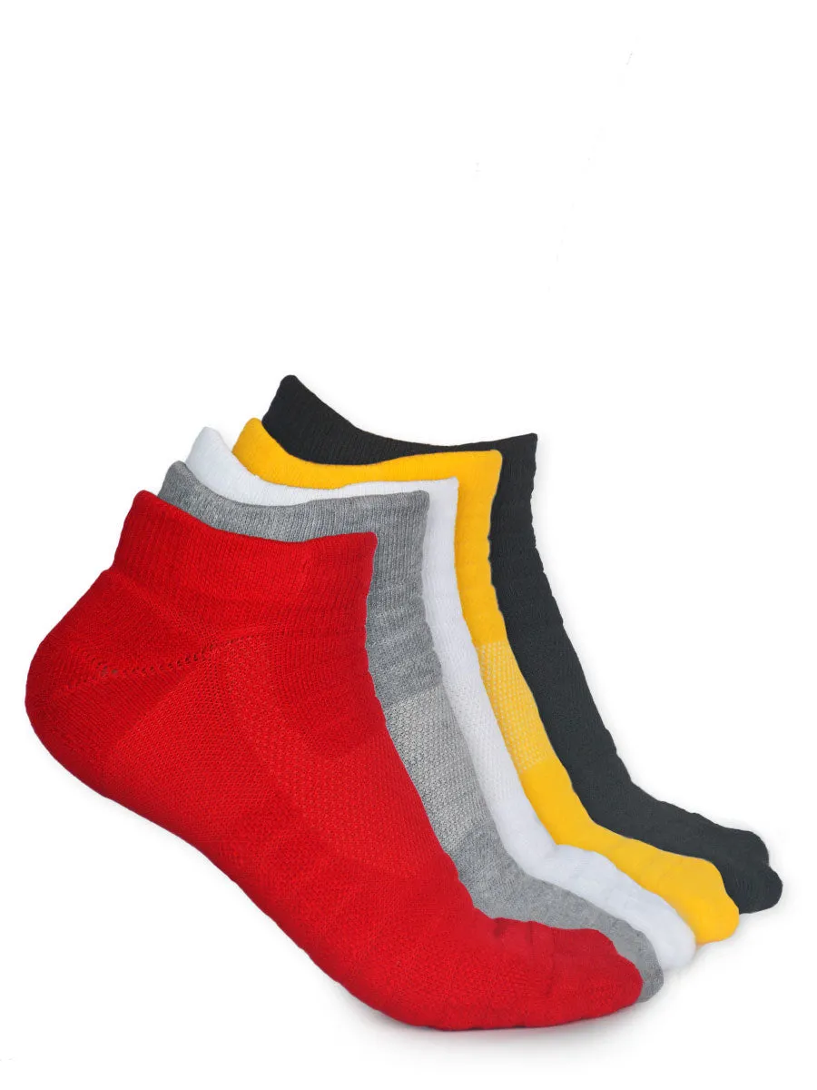 Zone Cushion Short Socks - JCB- 3001- Pack of 5 Socks