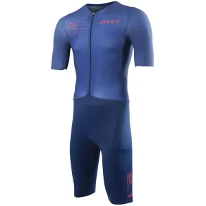 Zone3 - Men's Aeroforce-X II Short Sleeve Trisuit - Navy