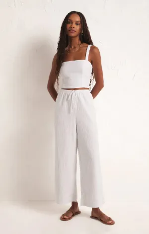 ZSU Barbados Gauze Pants in White