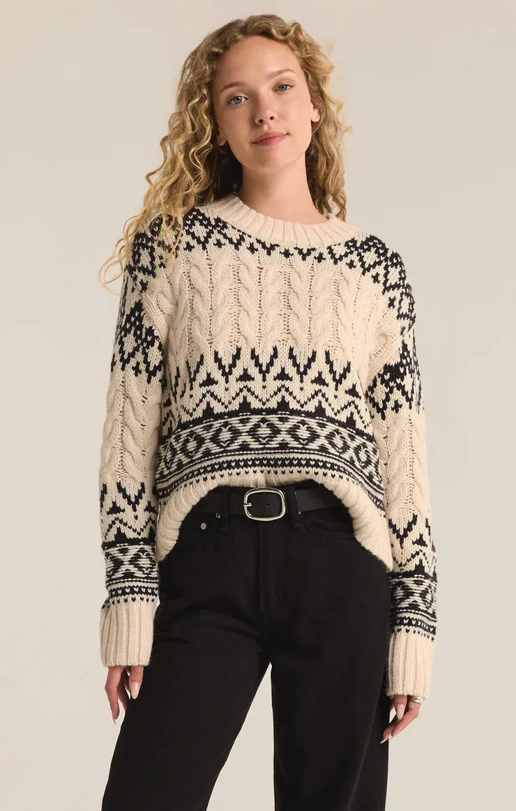 ZSU Garland Fairisle Sweater