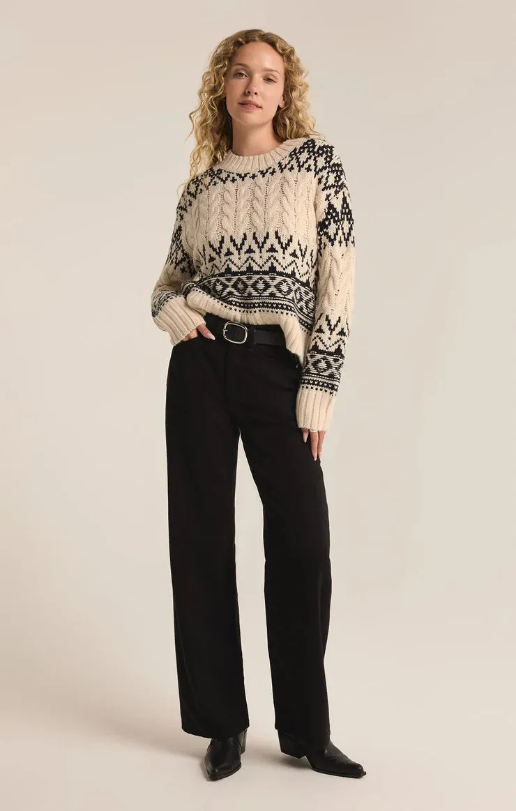 ZSU Garland Fairisle Sweater