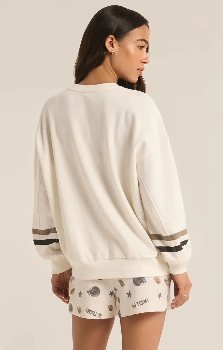 ZSU Oversized Game Day Patch Sweatshirt