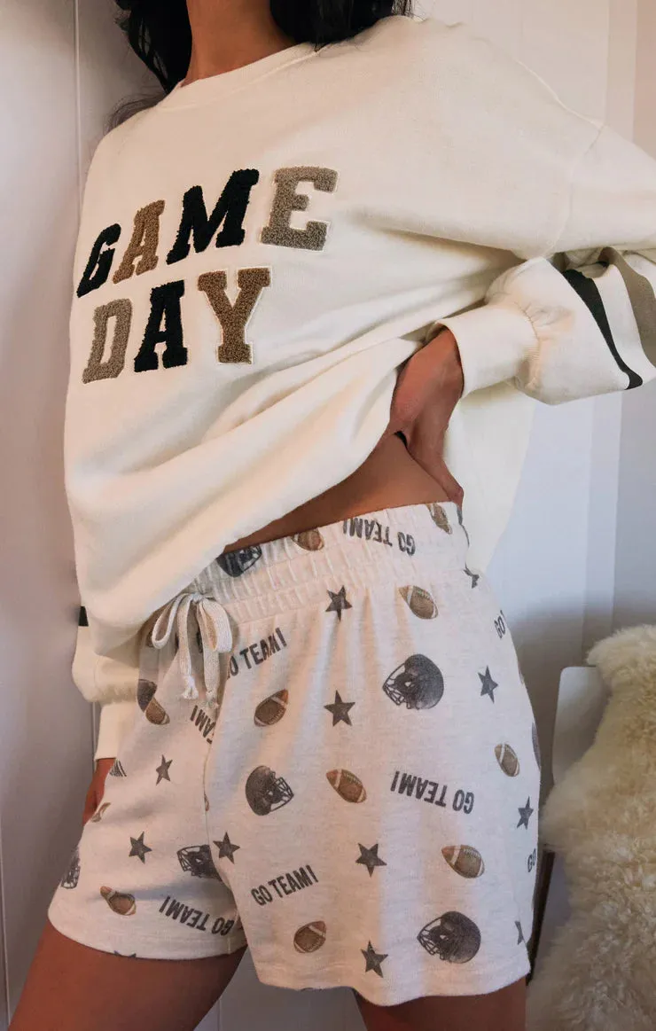 ZSU Oversized Game Day Patch Sweatshirt