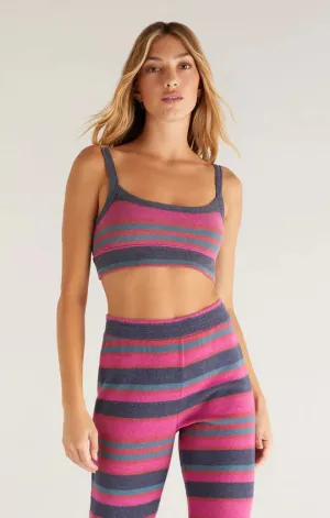 ZSU SATURDAYS STRIPE TANK BRA