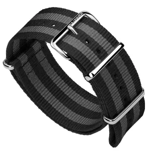 ZULUDIVER 1973 British Military Watch Strap: CADET Bond - Classic - Polished