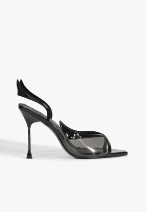 Zya Sling Patent Leather Sandal